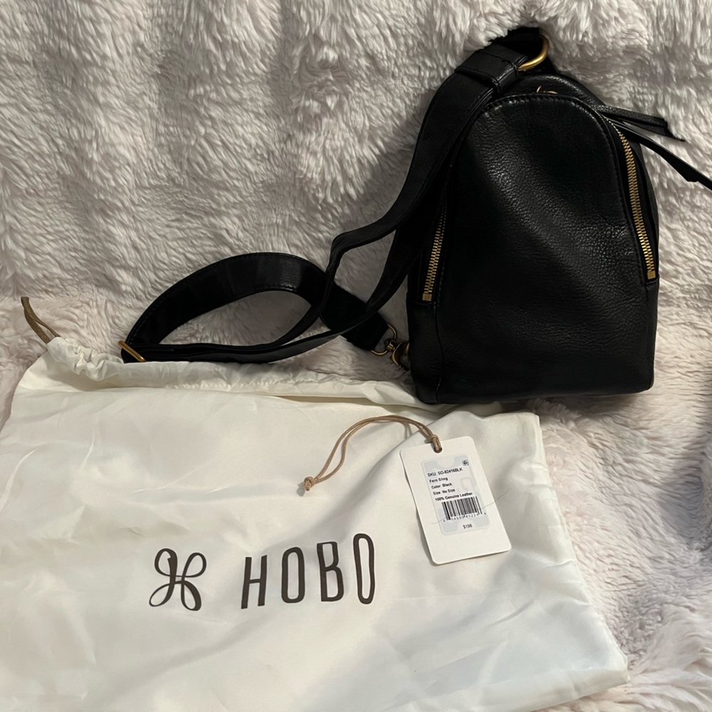 Fern Sling in Pebbled Leather